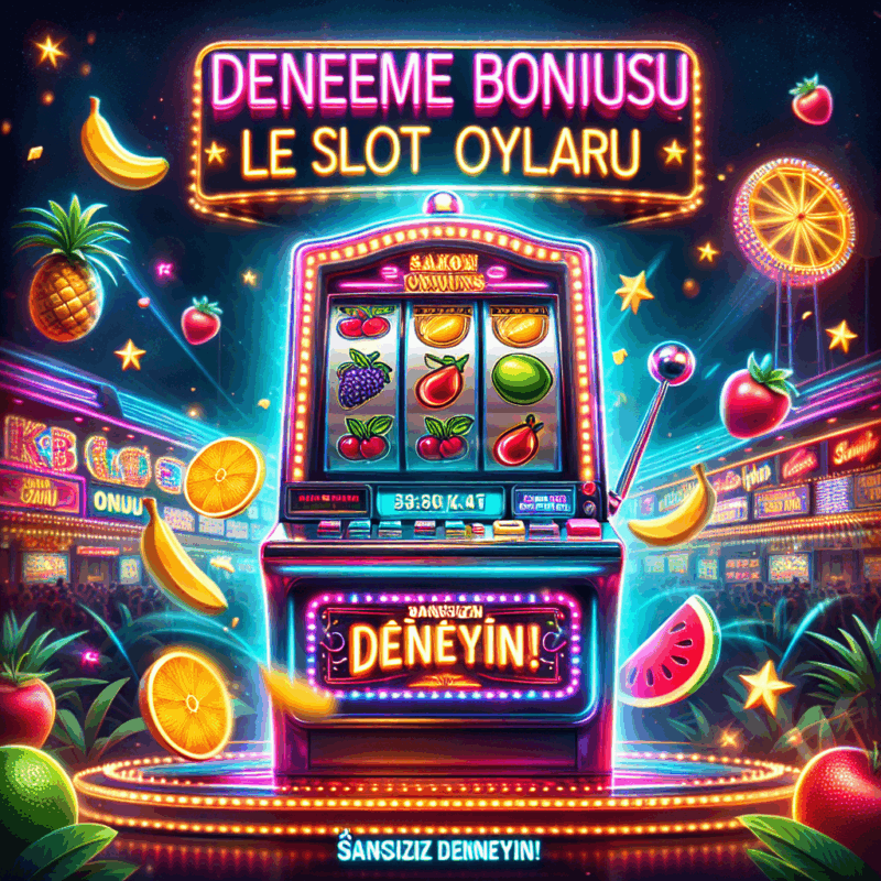 slot oyunları için deneme bonusu