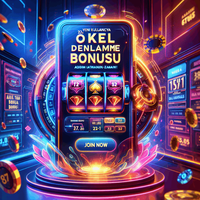 yeni kullanıcıya deneme bonusu